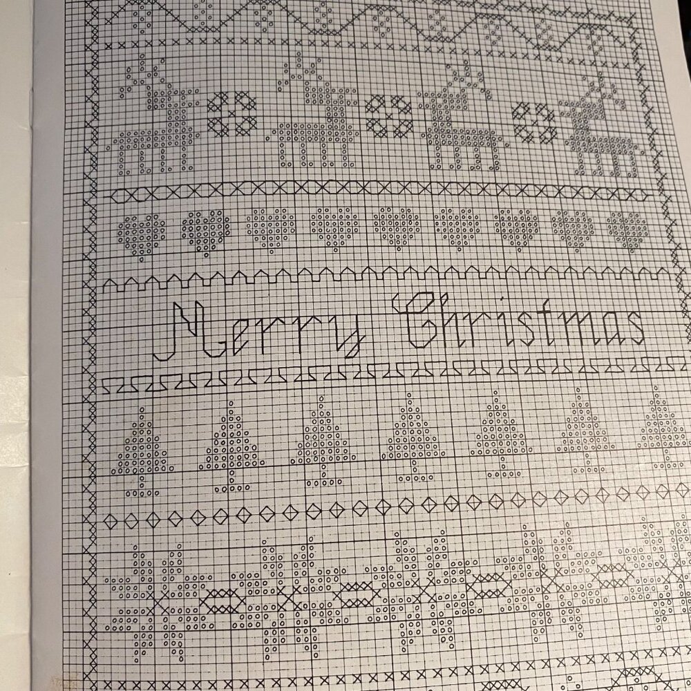 Christmas Heirlooms cross stitch charts collection 1979 Chrismons Noel vintage - Picture 6 of 7